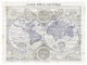 "A New Map of the World" Digital Paper Print by Sue Schlabach, 26"x20"