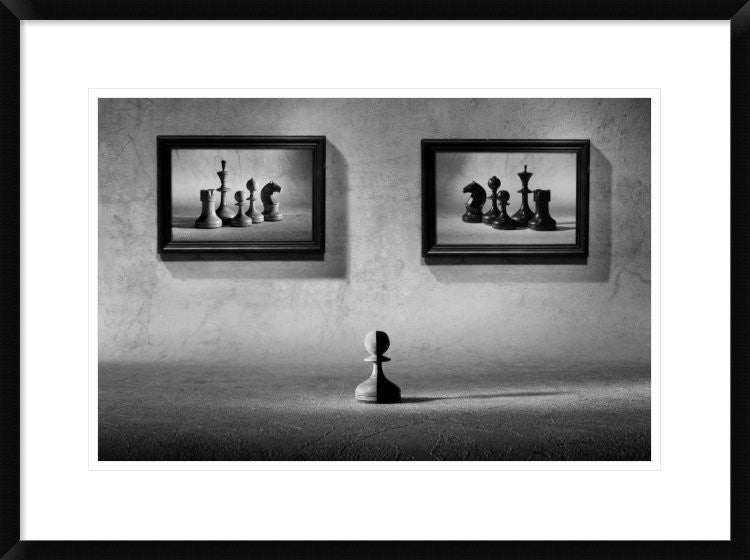 "The Choice To Make" Framed Digital Print by Victoria Ivanova, 30x22"