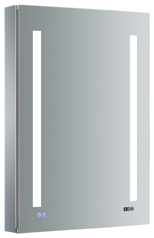 Fresca Tiempo Bathroom Medicine Cabinet, Right Swing, 24"x36"
