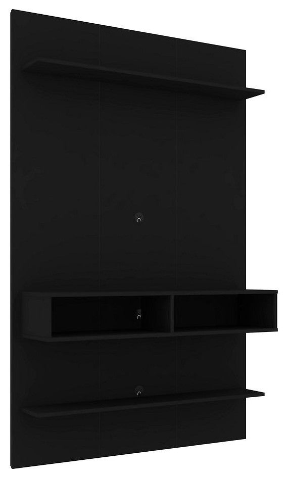 Libra Long Floating 45.35 Entertainment Center in Black