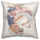 Summer Chic Sketch 18x18 Spun Poly Pillow