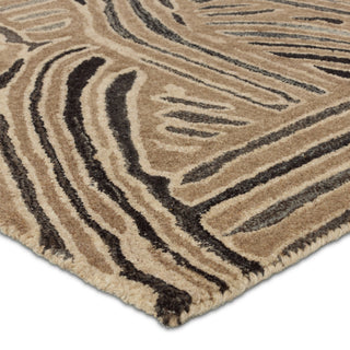Verde Home by Kathmandu Handmade Light Brown/Black Area Rug 8'X10'