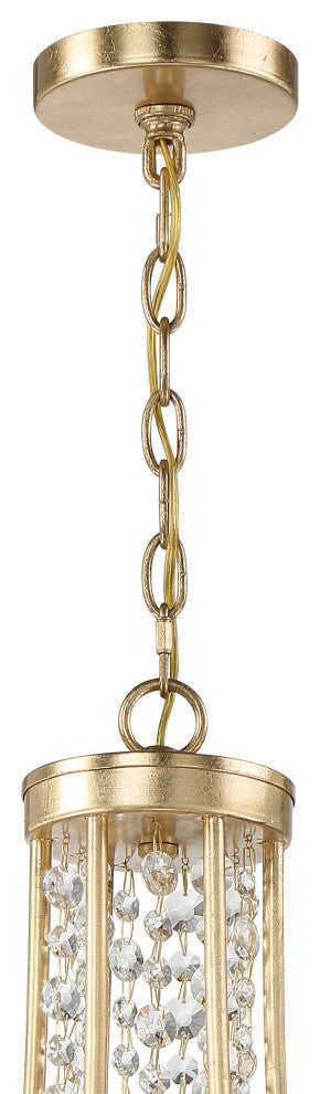 Gabrielle 6-Light Antique Gold Chandelier