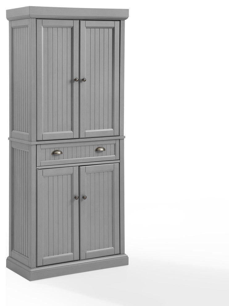Seaside Pantry Distressed Gray