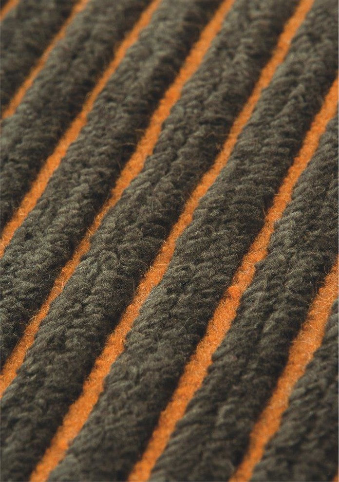 Hand Woven Grey New Zealand Wool Area Rug