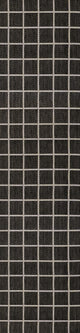 Grid Modern Squares Indoor/Outdoor Area Rug, Black/Cream, 2x8