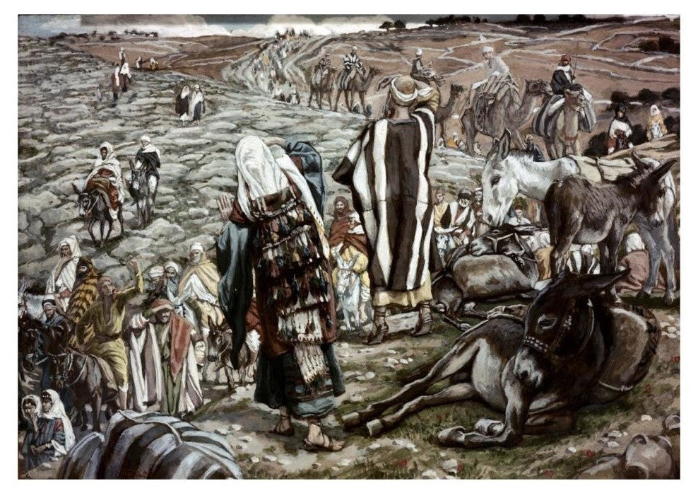 "Jesus Lost" Digital Paper Print by James Tissot, 32"x23"