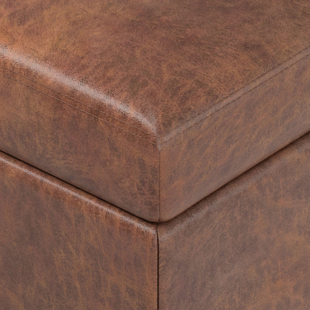 Oregon Storage Ottoman Bench with Tray