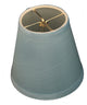 Blue Modified Bell Chandelier Shade, 3"x5"x4.5", Single