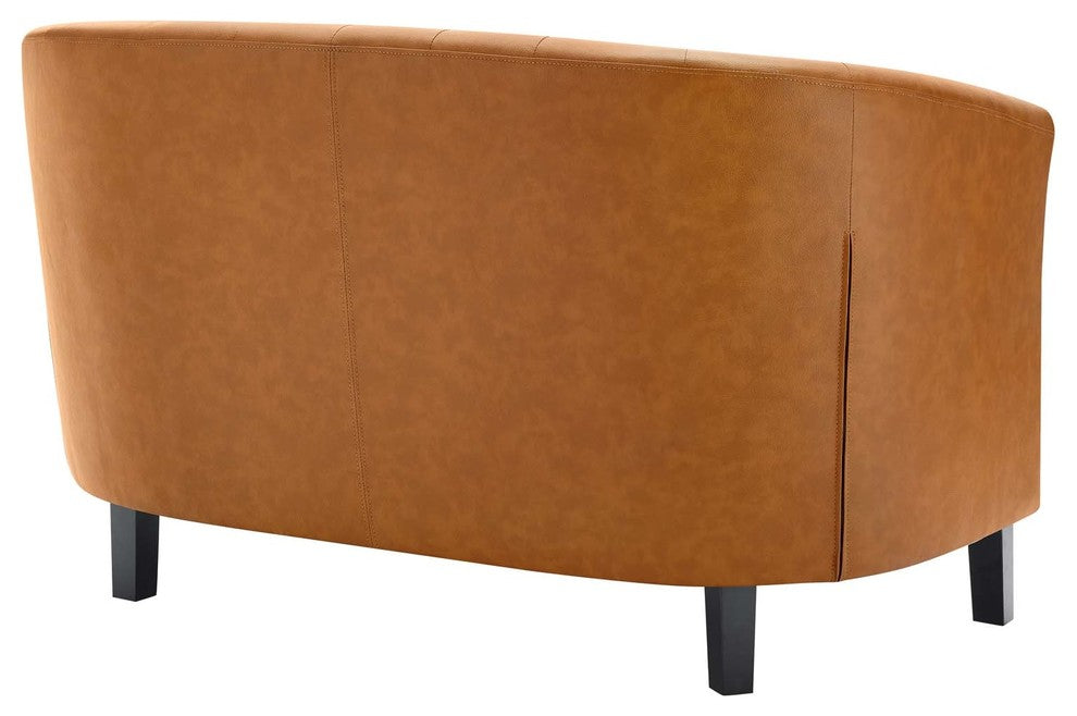 Prospect Upholstered Vinyl Loveseat