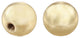 Aspen Creative 24029-12, Sphere Finial, Brass Plated Finish, 1"H, Set of 2