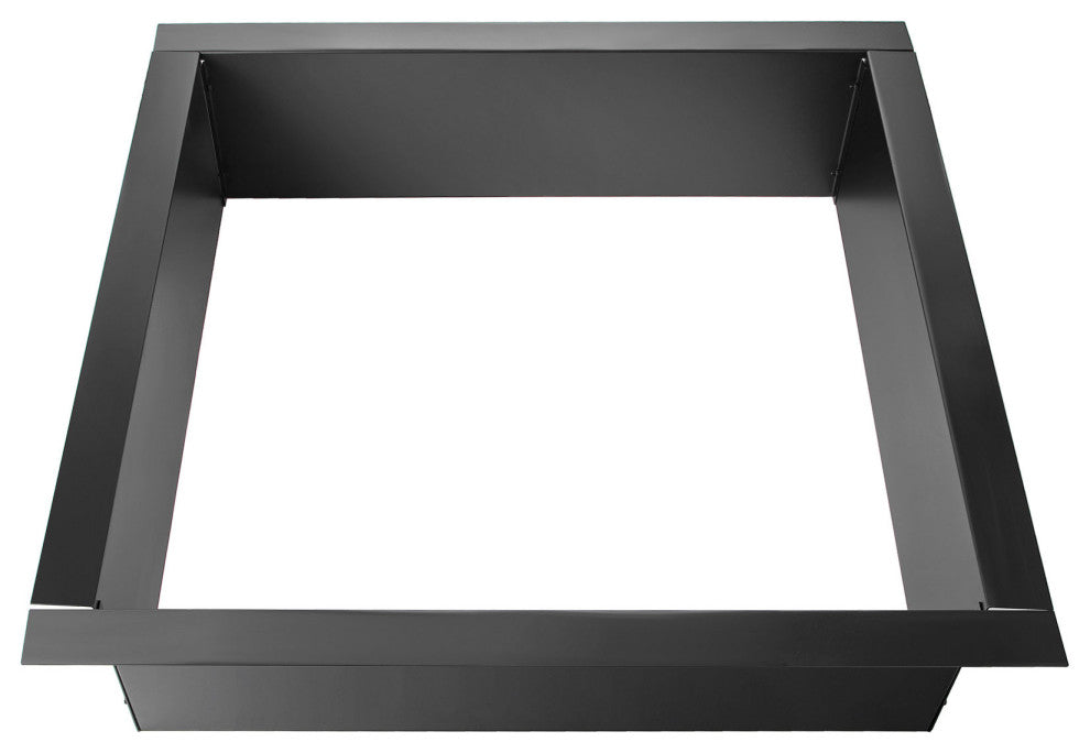 VEVOR Fire Pit Liner Steel Fire Ring 42" Square Fire Pit Insert for Outdoors