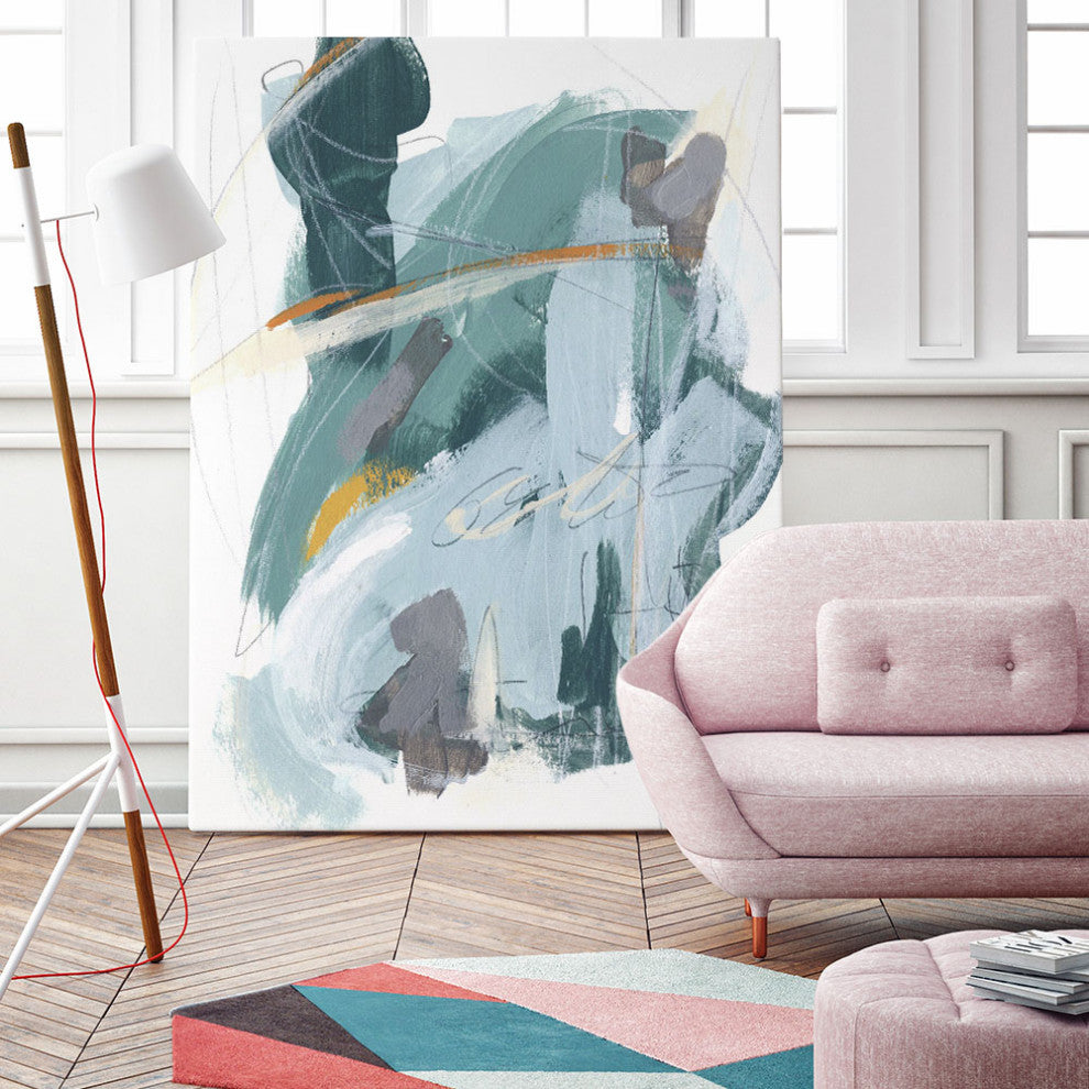 "Rhythm Rhapsody IV" Fine Art Giant Canvas Print, 54"x72"