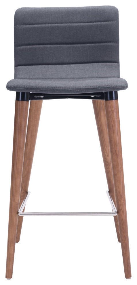 Jericho Counter Chair (Set of 2) Gray