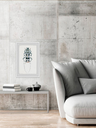 "Spotted Bug" Framed Painting Print, 12"x18"