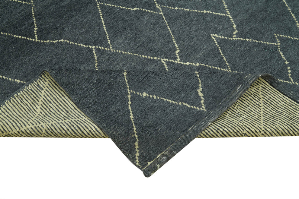 Rug N Carpet - Handmade Unique 5' 4'' x 7' 9'' Moroccan Area Rug