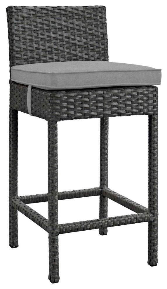 Sojourn Outdoor Patio Sunbrella Modern Bar Stool