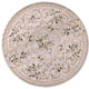 Avalon 5604 Light Gray Aubusson Rug, 7'10" Round