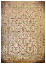 Ivory Bohemian Abstract Capella Area Rug