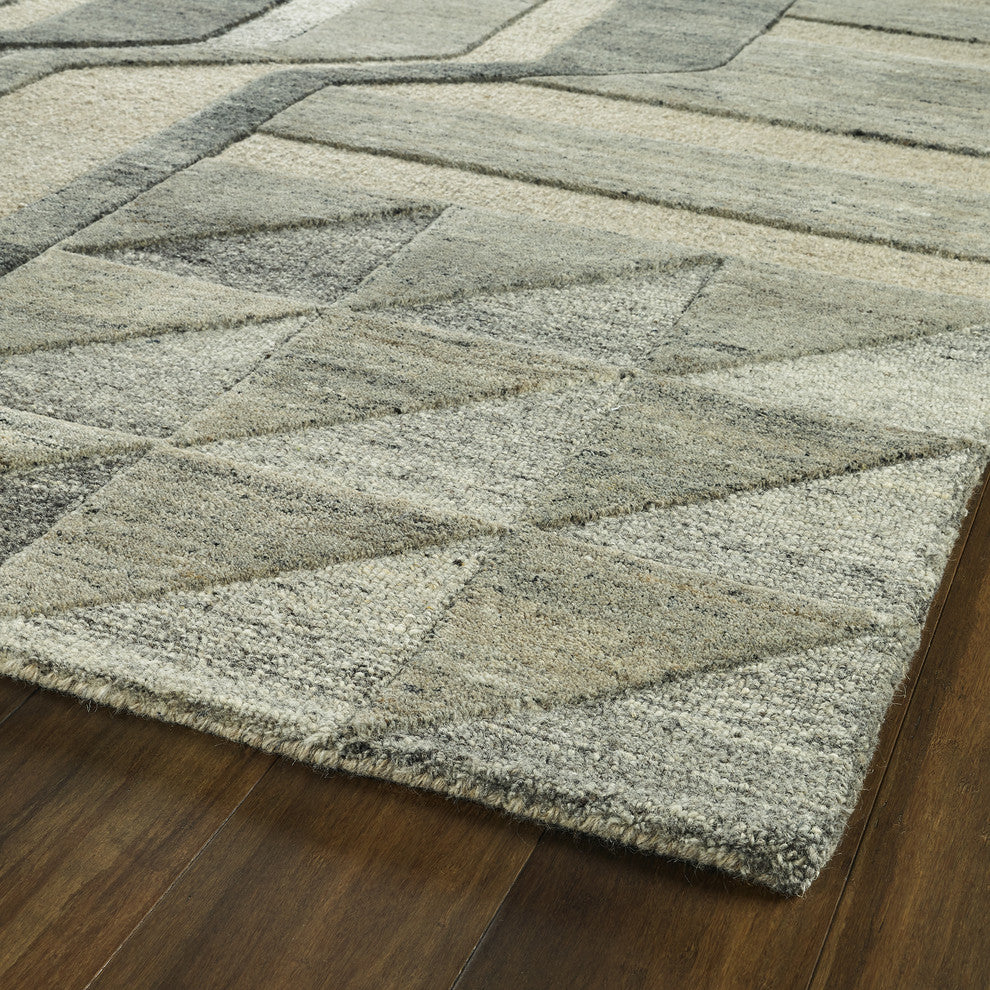Kaleen Alzada Rug, Brown 9''x12''