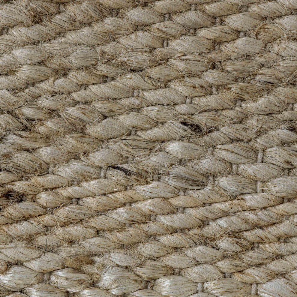 Crosshatch Natural 5'x8' Area Rug
