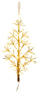 2' Gold Wall Mount LED Tree