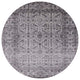 Ahgly Company Indoor Round Mid-Century Modern Area Rugs, 8' Round