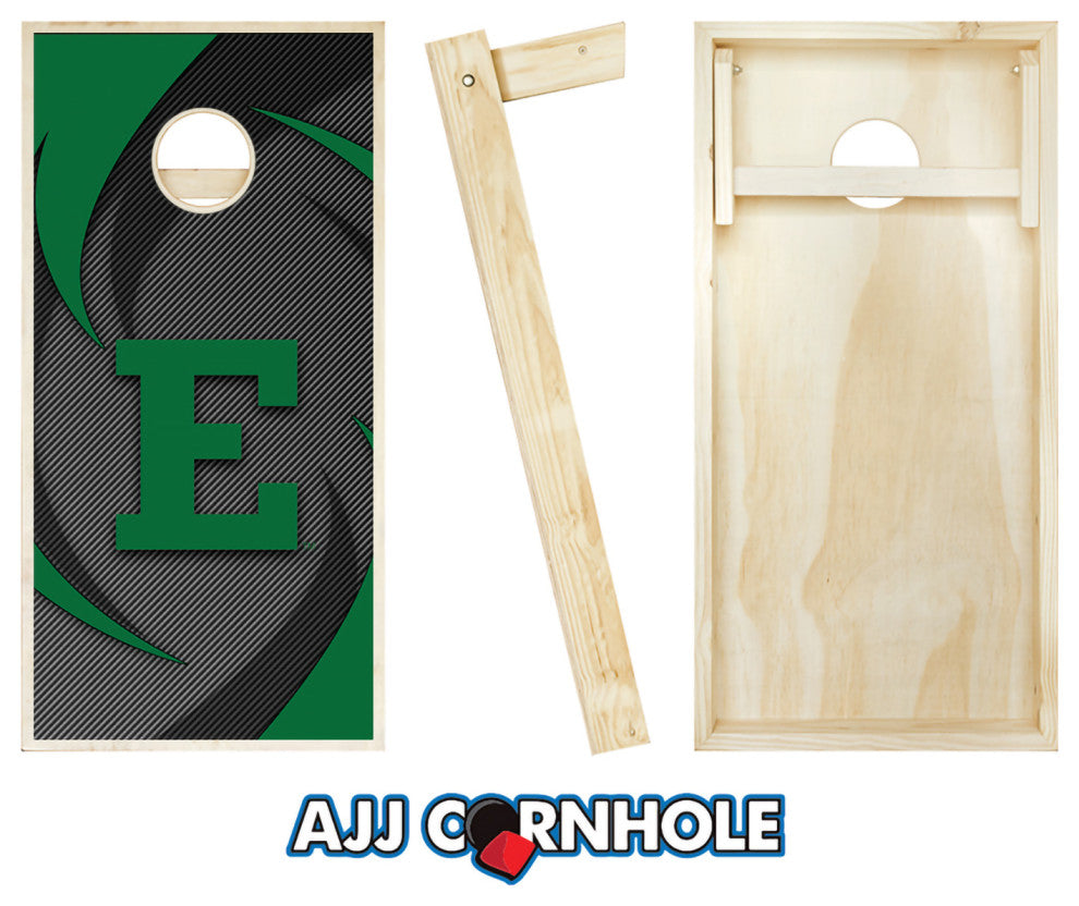 Eastern Michigan Swoosh Cornhole Set