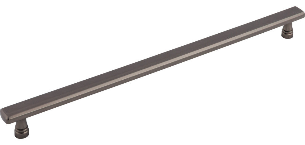 Top Knobs TK857 Devon 12 Inch Center to Center Bar Cabinet Pull - Black