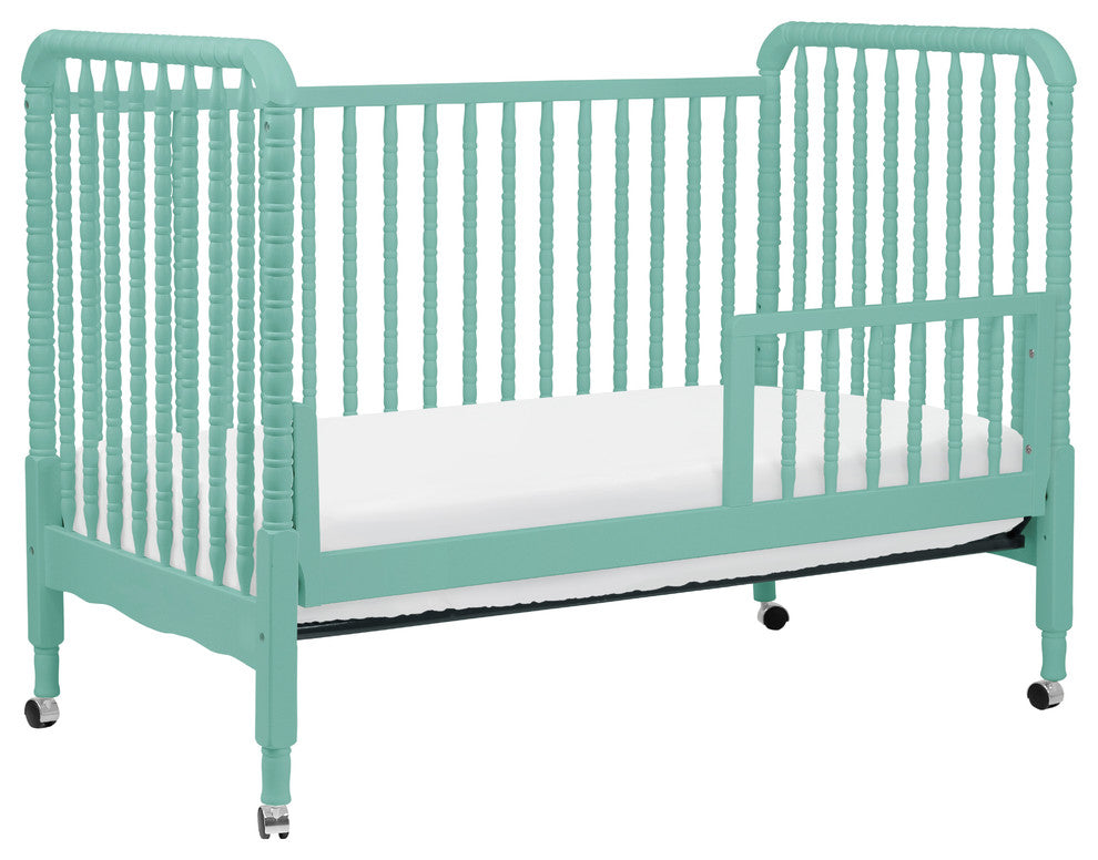 DaVinci Jenny Lind 3-In-1 Convertible Crib With Conversion Kit, Lagoon