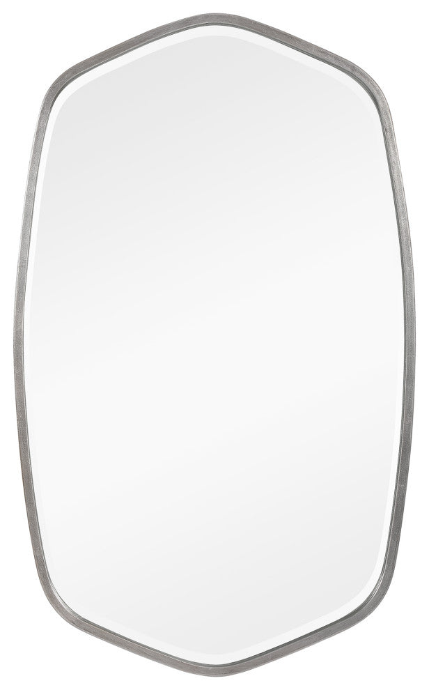 Duronia Brushed Silver Mirror