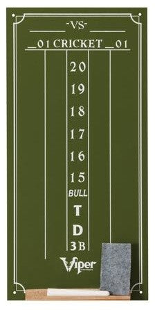 Viper Cricket Chalk Scoreboard, Large