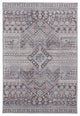 Weave & Wander Edwardo Rug, Ivory/Charcoal Gray, 1'-8" X 2'-10" Rug