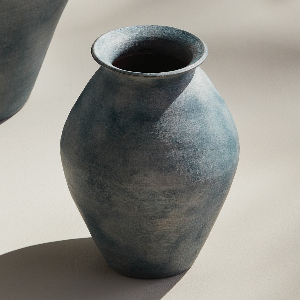 Mirela Vase Washed Blue, Small