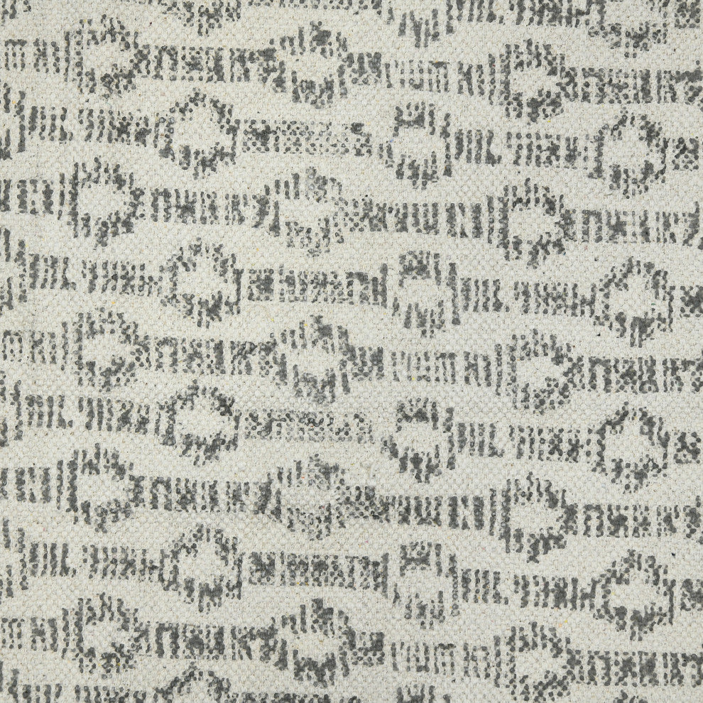 DUNE Denevie Area Rug, Gray, 5' x 7'6", Geometric