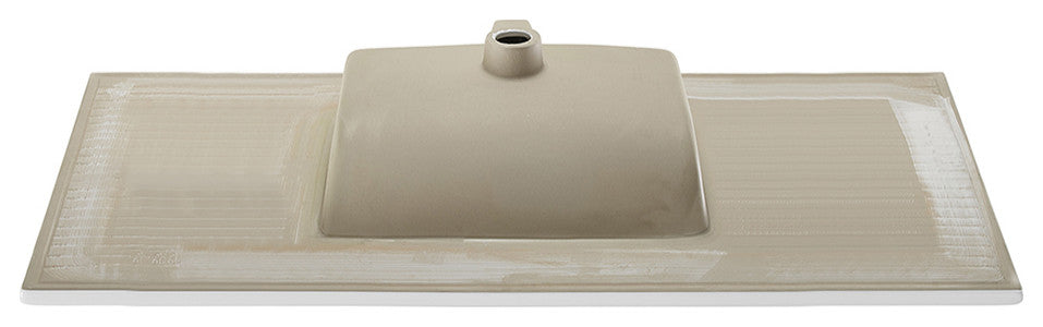 Voltaire 49" Vanity Top Sink with Single Faucet Hole
