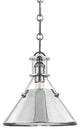 Hudson Valley Metal No.2 One Light Pendant MDS951-PN
