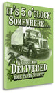 "Its 5 O - Clock Somewhere" By Jim Baldwin, Giclee Print on Gallery Wrap Canvas