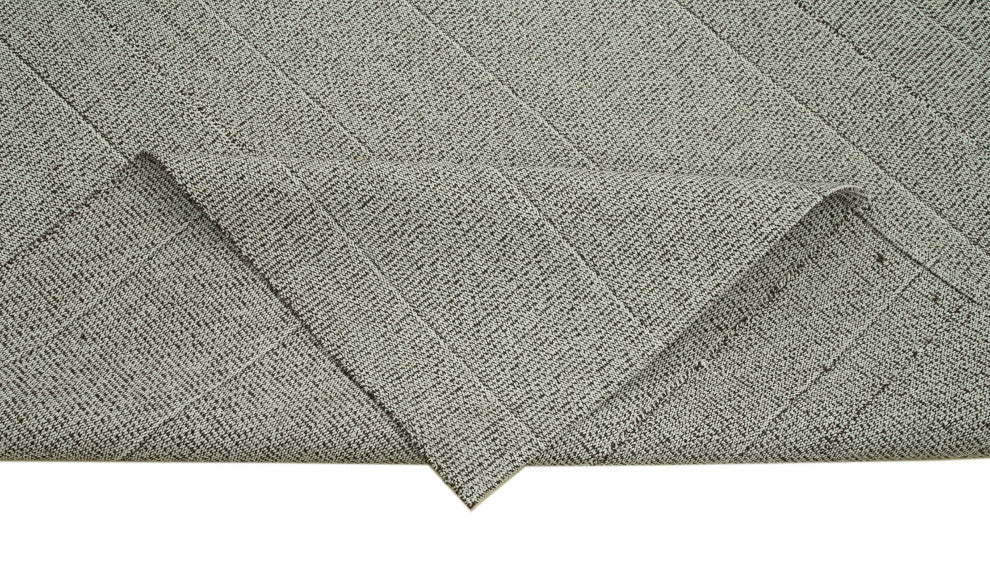 Rug N Carpet - Handmade Turkish 8' 6'' x 11' 2'' Modern Design Wool Kilim Rug