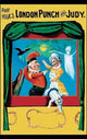 Prof. Hicks London Punch and Judy - Canvas Poster 20" x 30"