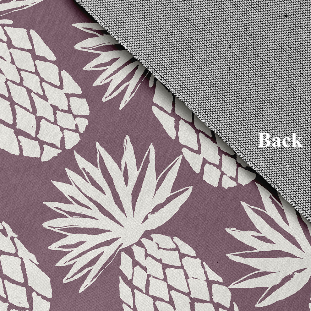 Pineapple Pattern Chenille Rug