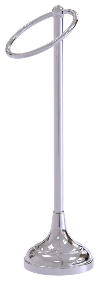 Vanity Top 1 Ring Guest Towel Holder, Polished Chrome