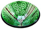 Glass Bathroom Sink | Green Venetian