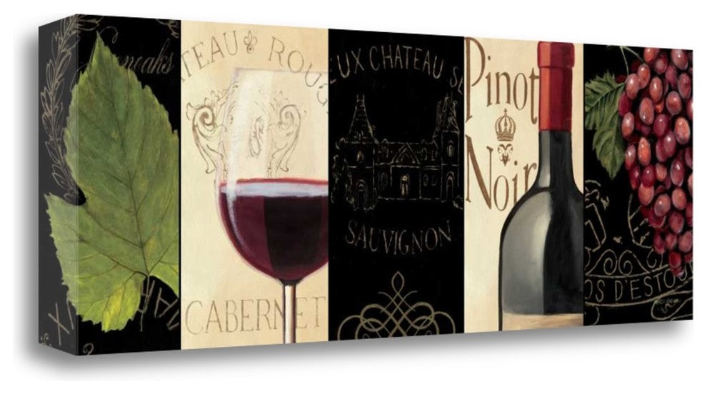 "Chateau Nouveau Panel I" By Marco Fabiano, Giclee Print on Gallery Wrap Canvas