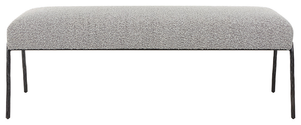 Jacobsen Modern Gray Bench