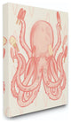 The Kids Room by Stupell Popsicle Octopus Ocean Sea Animal Pink Kids, 24 x 30