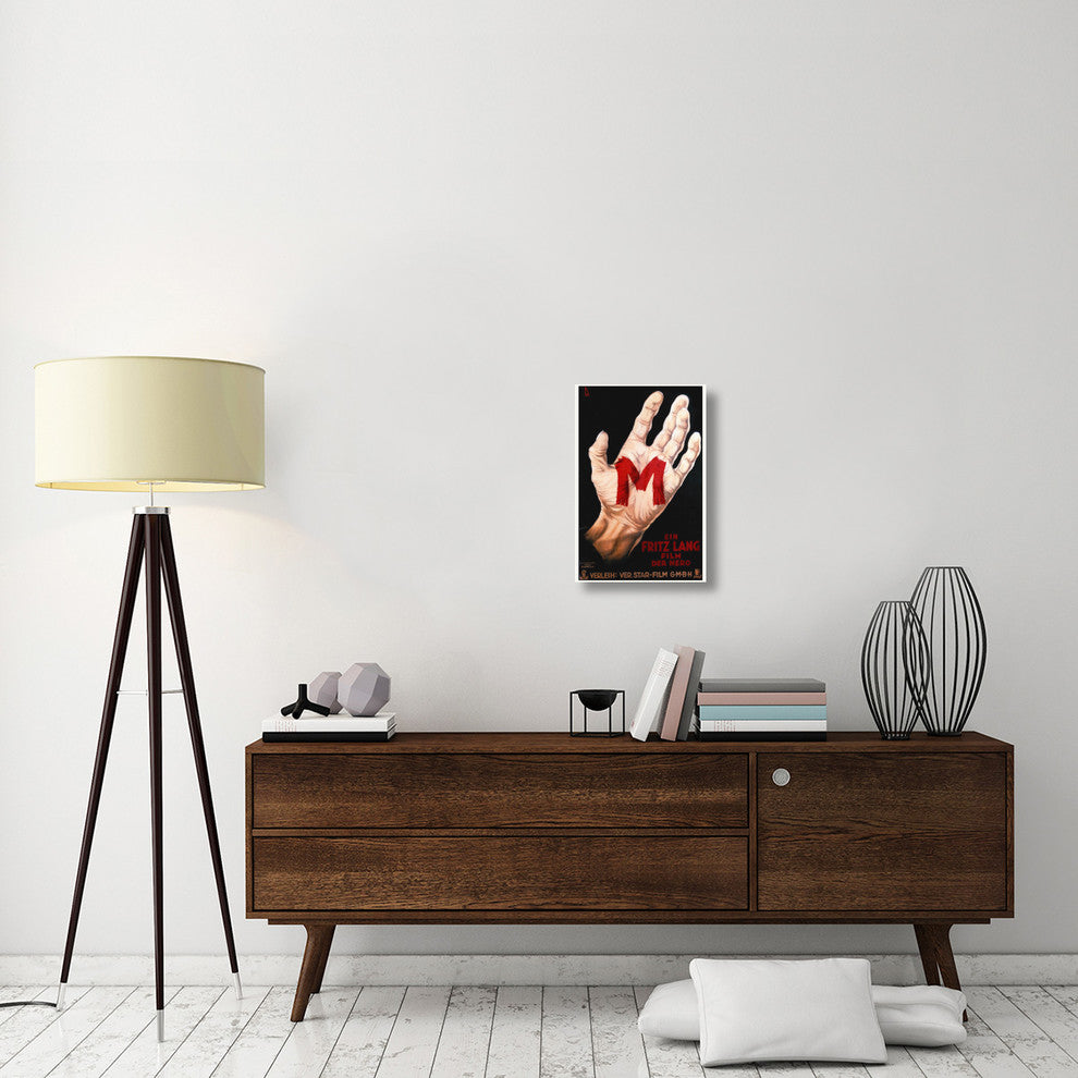 "M by Fritz Lang" Stretched Canvas Giclee by Hollywood Photo Archive, 15x22"