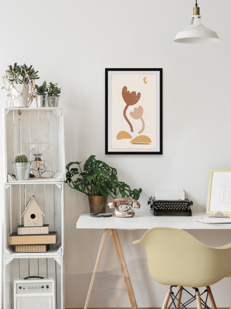 "Garden of Dedication" Framed Painting Print