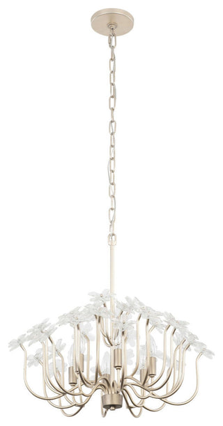 Wildflower 6-Lt Chandelier - Gold Dust/Artifact