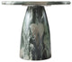 Cosenza Concrete Dining Table, Green, 36" W X 36" D X 30" H, Marble Finish